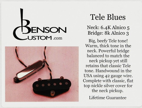 [Benson Custom] Tele Blues Set