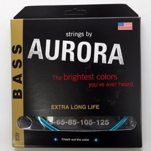 [Aurora] 5 String Bass 45-125 Aqua