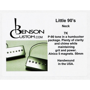 [Benson Custom] Little 90&#039;s Neck (Chrome)