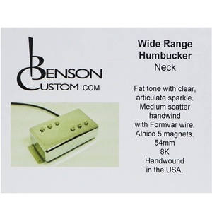 [Benson Custom] Wide Range Humbucker Neck