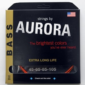 [Aurora] 4 String Bass 45-105 Orange