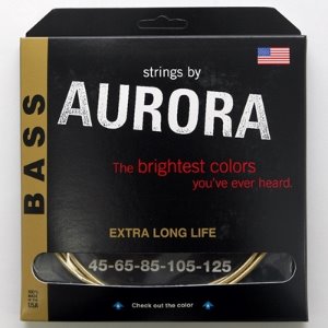 [Aurora] 5 String Bass 45-125 Gold