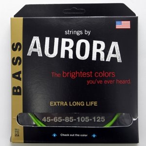 [Aurora] 5 String Bass 45-125 Lime